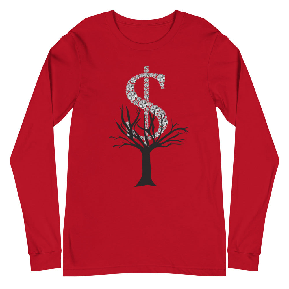 $ Tree Long Sleeve Tee