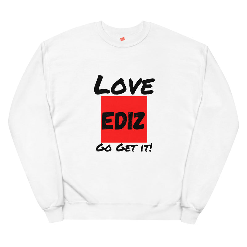 Love EDIZ Fleece Sweatshirt