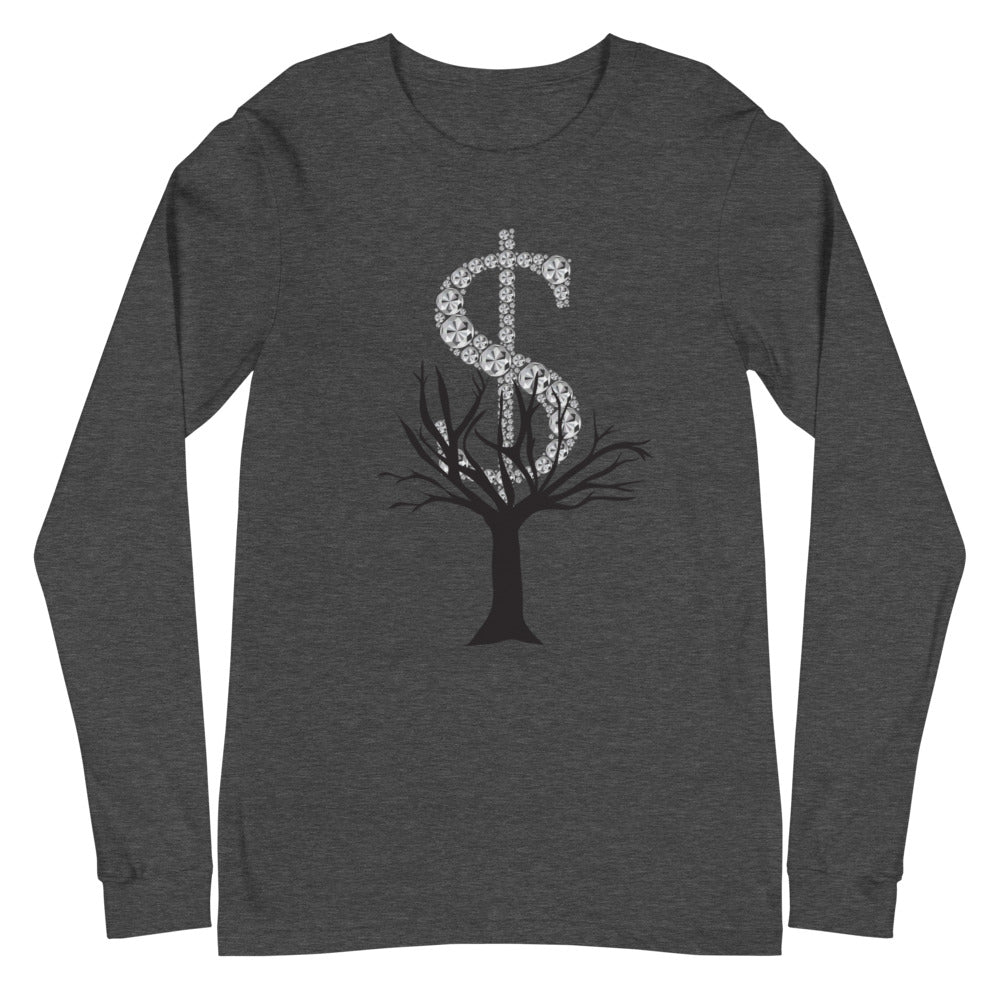 $ Tree Long Sleeve Tee