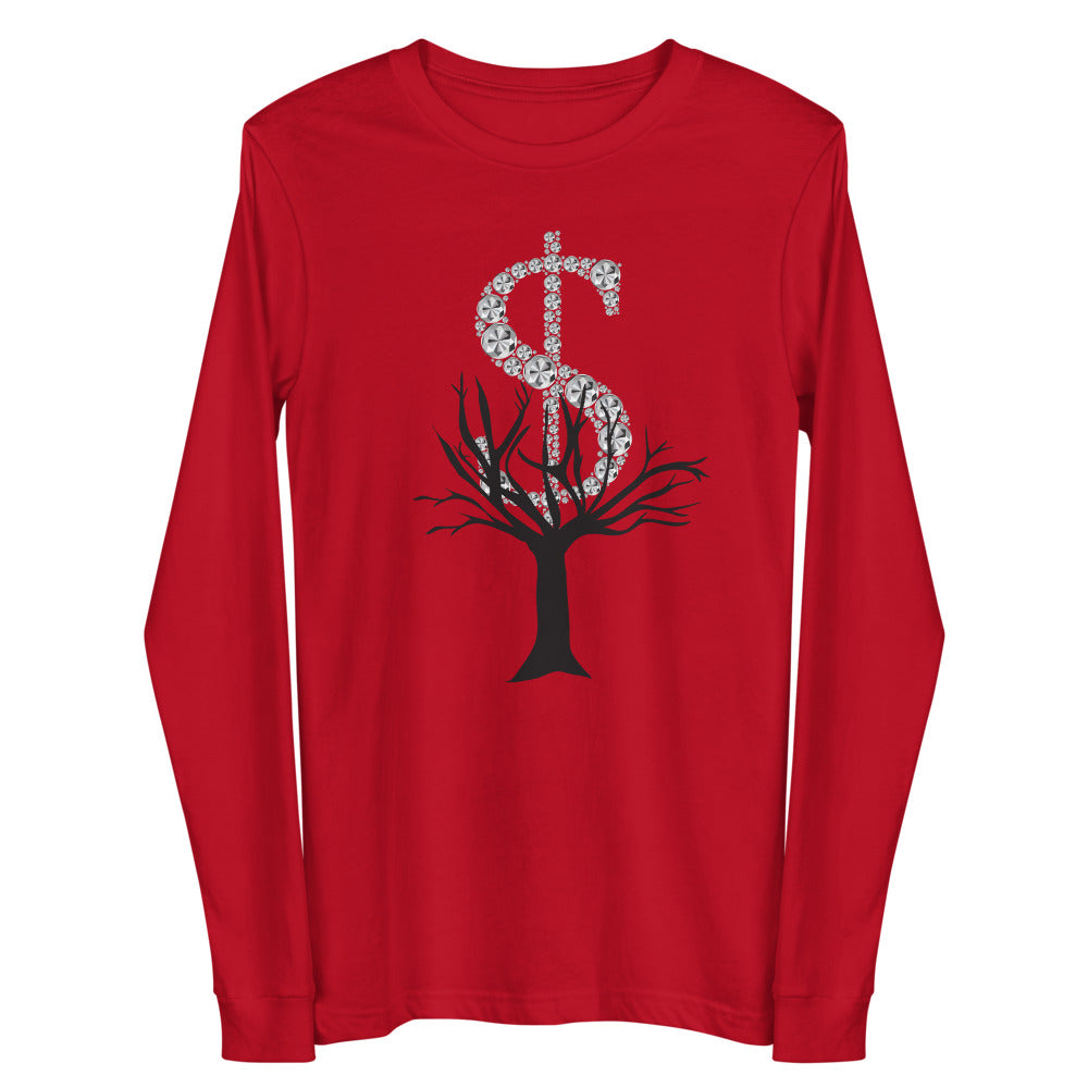 $ Tree Long Sleeve Tee